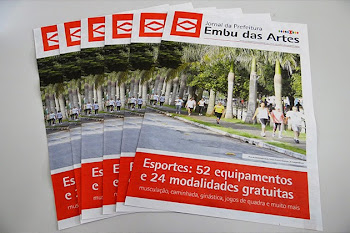 Jornal da Prefeitura aborda o esporte em Embu das Artes