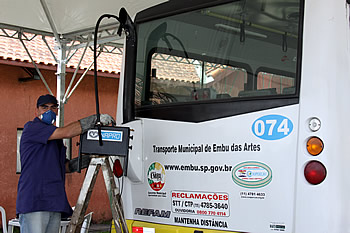 Prefeitura realiza inspeção veicular do transporte municipal