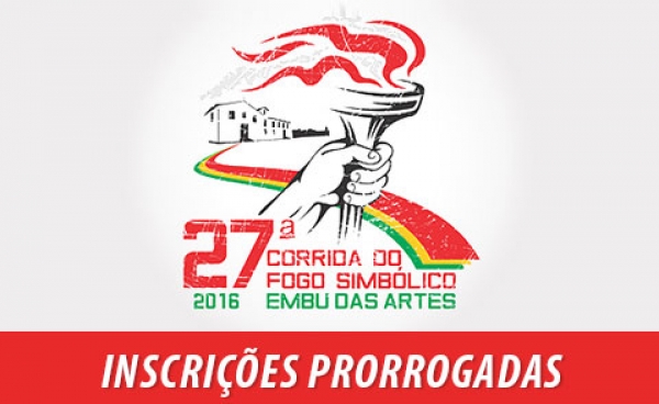 Inscrição prorrogada até 26/8 para “27ª Corrida do Fogo Simbólico”