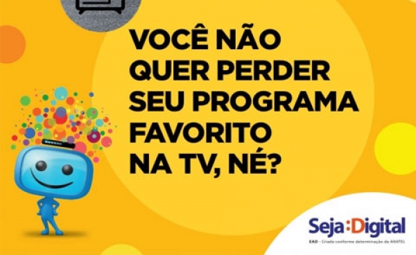 Fique ligado: em março de 2017 o sinal de TV será digital