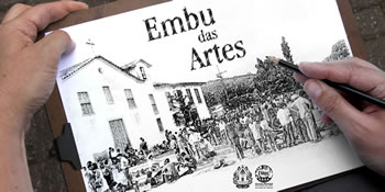 Entre Serras e Águas, Embu das Artes marca presença em Atibaia