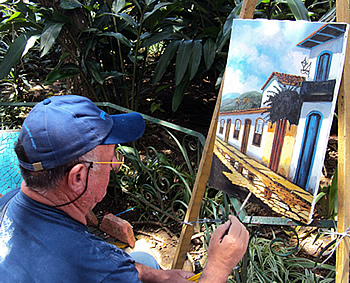 Arte ao Vivo na Praça