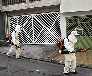 Curso de formação da brigada de combate à dengue