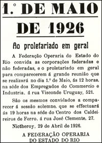 Mostra conta a história do Dia do Trabalhador