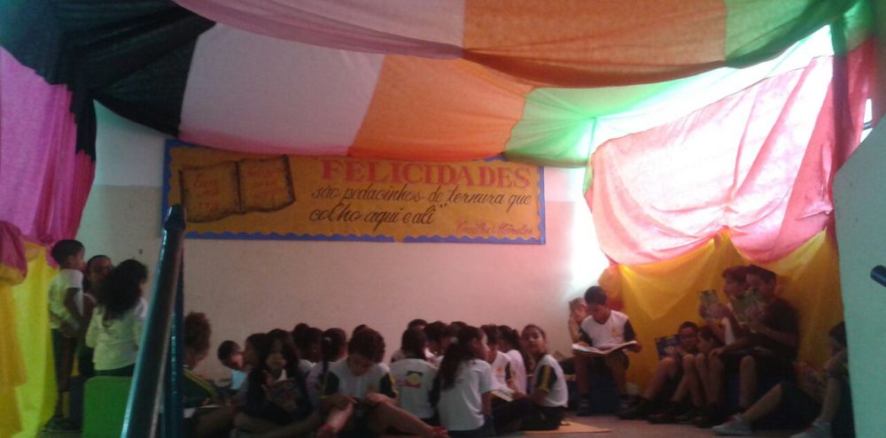 Escola Elza Marreiro Medina realiza projeto Tenda da Leitura