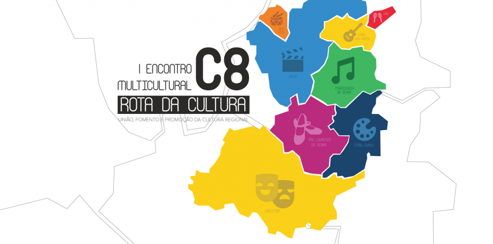 1º Encontro Multicultural do C8 - Rota da Cultura reúne atrações de 8 cidades