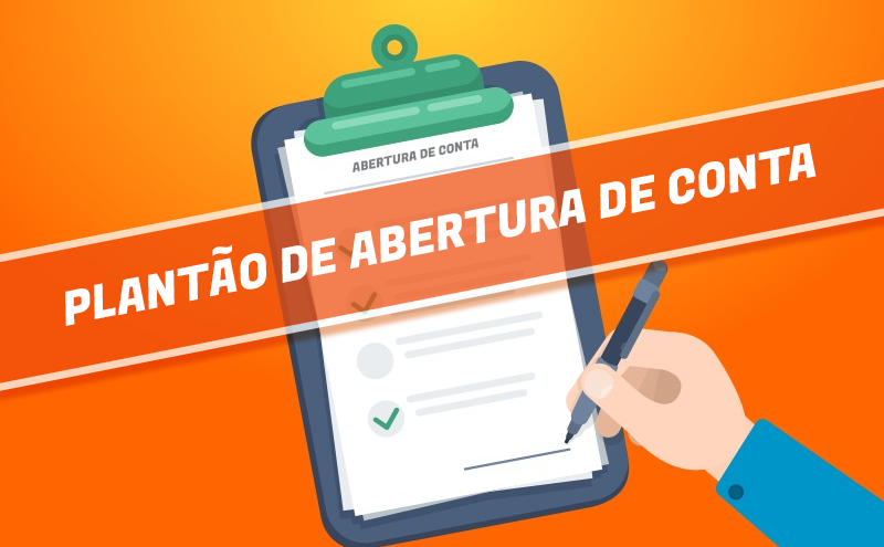 Plantão Itaú para abertura de contas dia 17/02