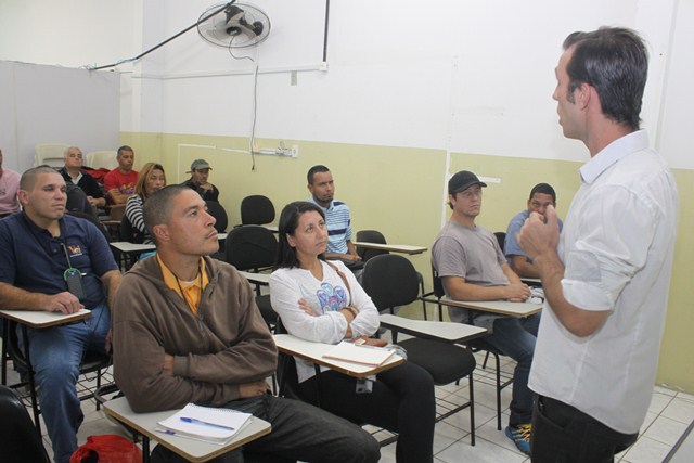 Aula inaugural do curso de pintor