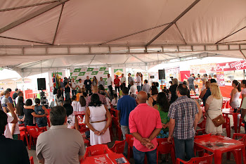 Abertura e premiação no 12º Festival de Flores