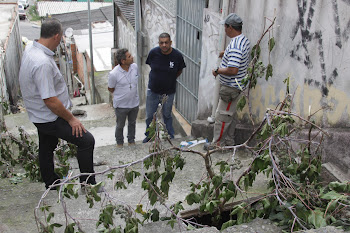 Prefeitura chama Sabesp para resolver vazamento na Guaianã