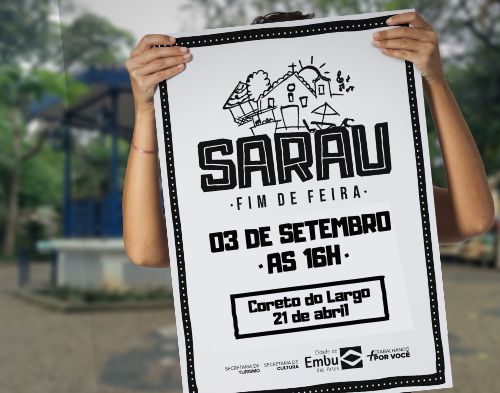 Vem aí a 2ª edição do Sarau Fim de Feira