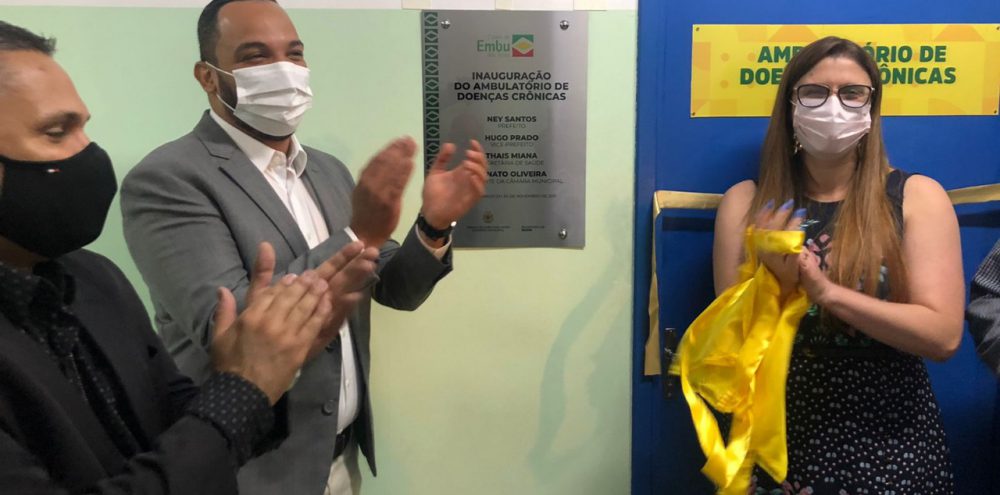 Prefeitura de Embu das Artes inaugura o 1ª Ambulatório de Doenças Crônicas da região