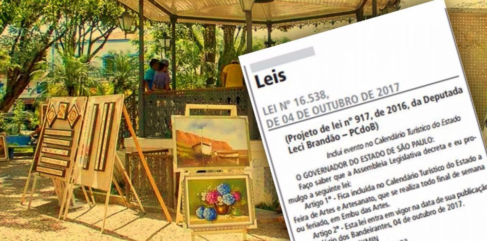 Feira de Artes e Artesanato é incluída no calendário turístico do Estado de São Paulo