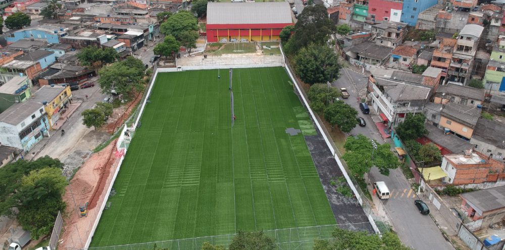 Campo do Dom José será entregue com gramado sintético neste domingo, 24