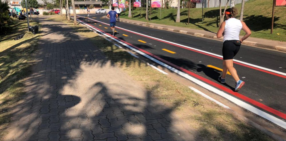 Prefeitura revitaliza pista de caminhada e ciclovia do Jardim Independência