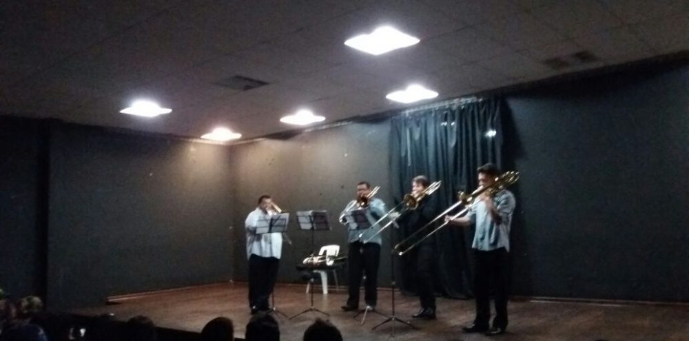 Show do Ensemble Paulistano de Trombones recebe bom público