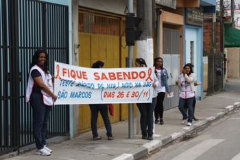 Teste rápido de AIDS,  até sexta 30/11,  em todas as UBS