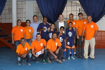 Prefeito e Vice visitam Associação no Jd. Emílio Carlos