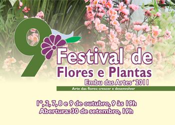 Participe do Festival de Flores Embu das Artes