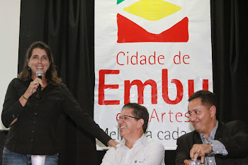 Magic Paula fala de esporte em Embu das Artes