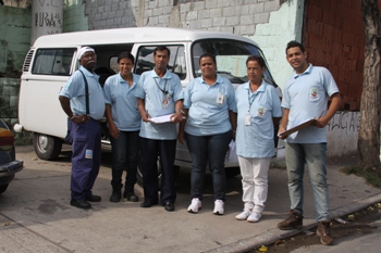 Secretaria de Saúde realiza ação contra a dengue no Santa Tereza e no Jd. Independência