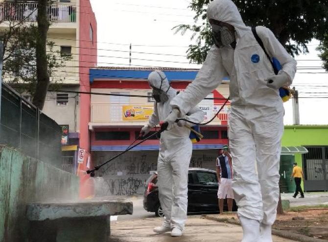 Serviços Urbanos realiza ações efetivas de desinfecção e reparos no município