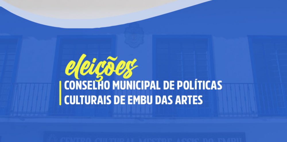 Saiba os locais e documentos para votar na eleição do 'Conselho de Políticas Culturais'
