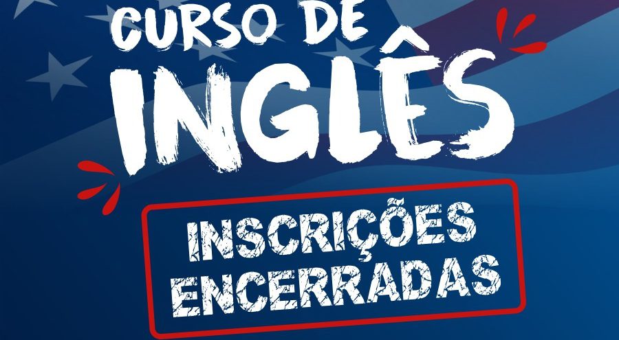 Encerradas as inscrições para curso de inglês