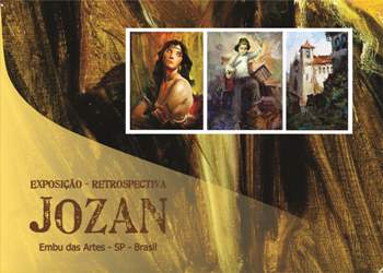 Retrospectiva Jozan: artista mostra suas pinturas no Centro Cultural Mestre Assis do Embu