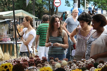 Visite a Feira hoje, 25/1