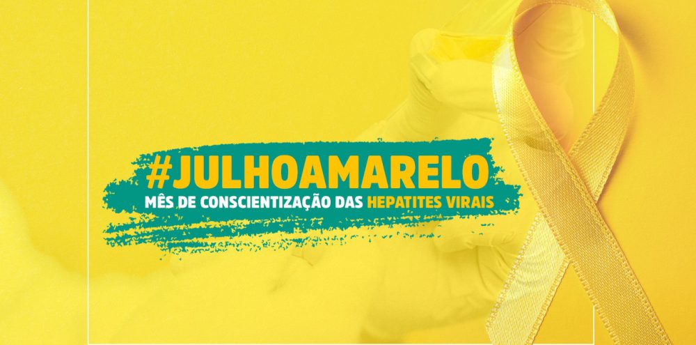 Julho Amarelo: UBSs oferecem teste rápido de hepatite. Live acontece dia 14/7