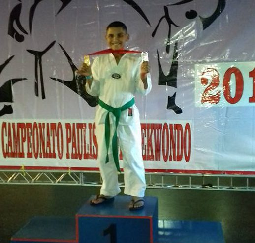 Atleta de Embu das Artes é campeão da 3ª etapa do Campeonato Paulista de Taekwondo