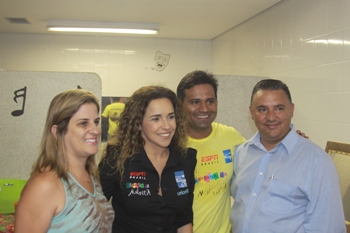 Governo inicia parceria com projeto social de Daniela Mercury