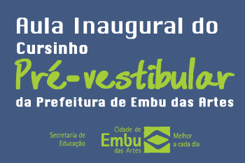 Aula Inaugural Cursinho Popular Pré-vestibular