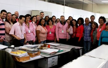 Secretaria Municipal de Educação contra o câncer de mama