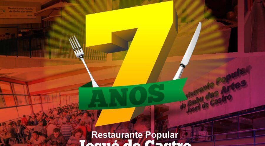 Restaurante Popular completa 7 anos amanhã, 30/8