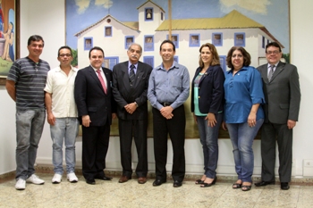 Prefeito Prefeito recebe Governador do Rotary Club Internacional