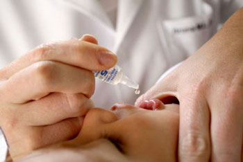 Campanha de Vacinação contra pólio e sarampo