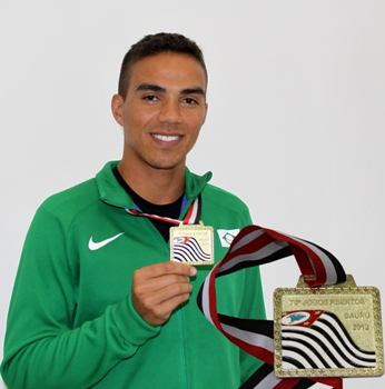 Nosso atleta, Tiago Fonseca, vence Jogos Abertos