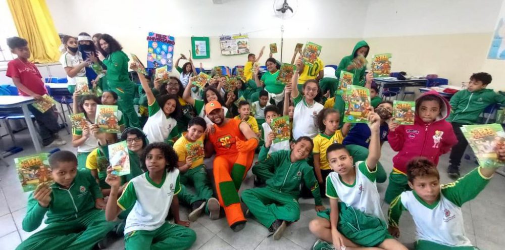 Projeto 'As Missões do SuperColetor' leva educação ambiental a 720 estudantes