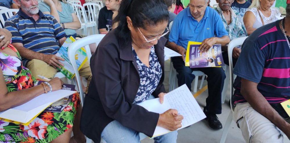'Prefeitura e Você': moradores propõem melhorias para Vista Alegre e Mimás