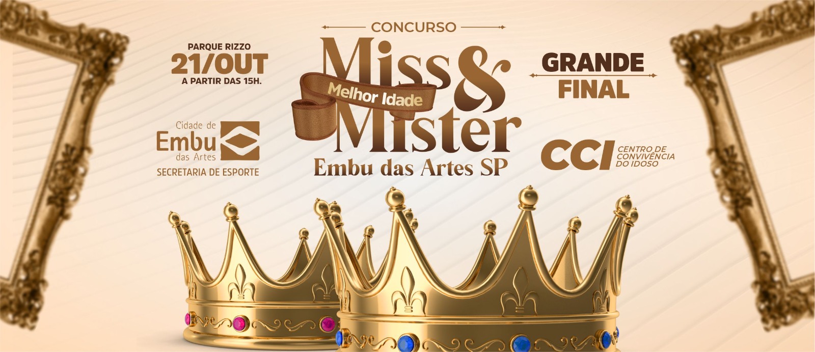 Final do concurso 'Miss & Mister Melhor Idade' acontece no sábado. Participe!