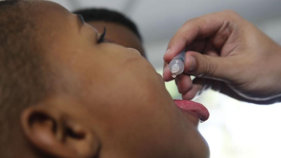 Vacinação contra polio vai até 17/6