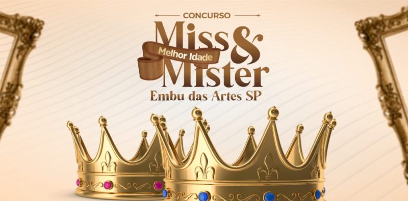 Final do concurso Miss & Mister Melhor Idade Embu das Artes acontece no dia 24/10