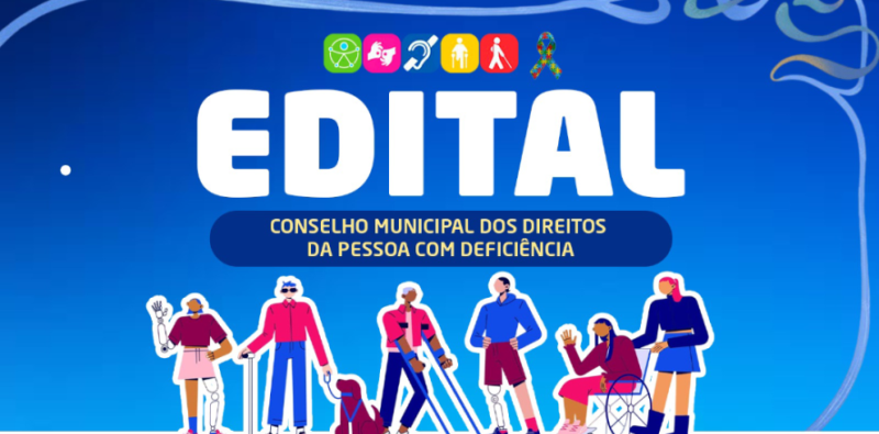 Abertas inscrições para composição do Conselho Municipal da Pessoa com Deficiência